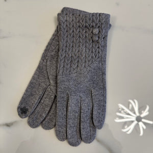Cable Knit Detail Gloves (4 Colours) - Susie's Boutique - | Women's Fashion Online