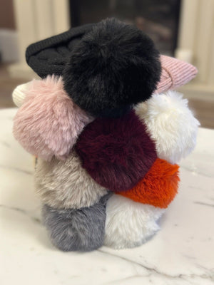 Cable Knit Pom Pom Hat (8 Colours) - Susie's Boutique - | Women's Fashion Online