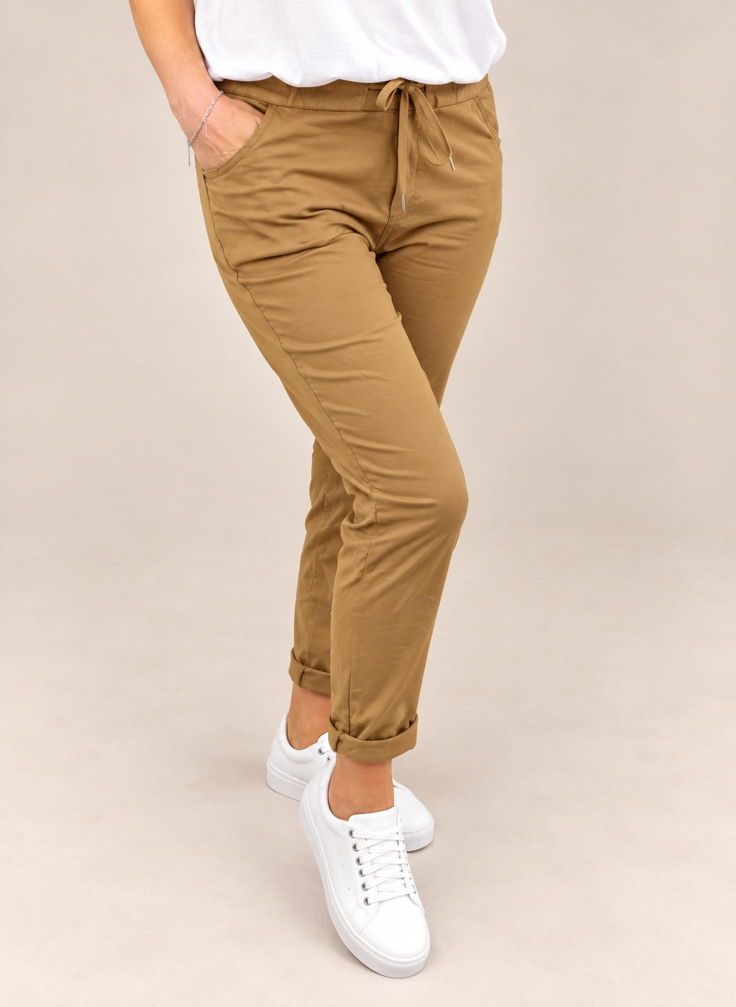 Julia Stretch Magic Trousers 8-22 Camel