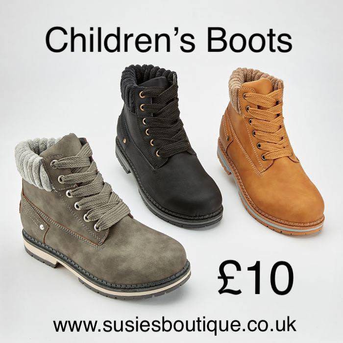 CHILDRENS Sock Top Hiker Boots Sizes 11 - 3 - Susie's Boutique - | Women's Fashion Online