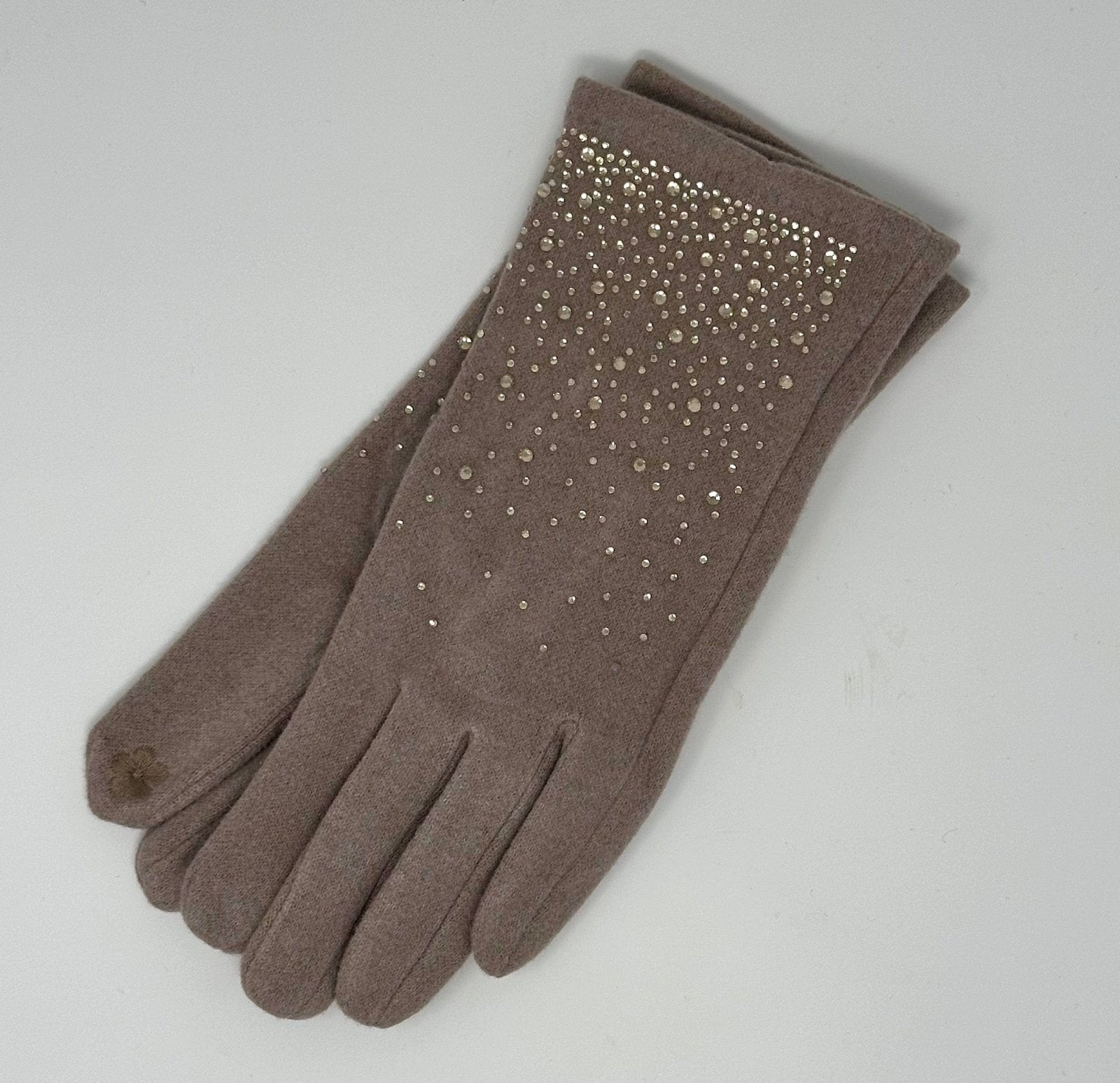 Diamante Detail Gloves ( 4 Colours) - Susie's Boutique - | Women's Fashion Online
