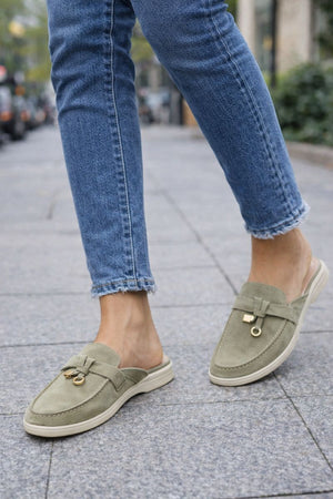 Slip On Mule Loafer