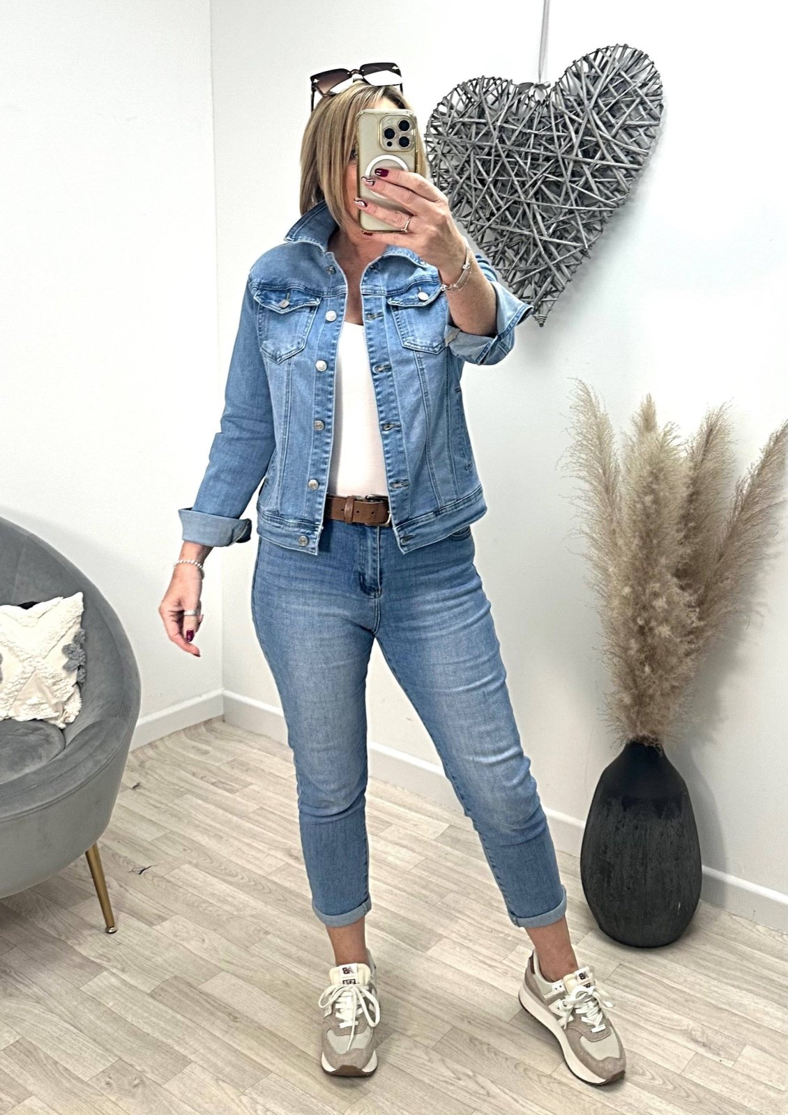 G - Smack Classic Stretch Denim Jacket 10 - 22 - Susie's Boutique - | Women's Fashion Online