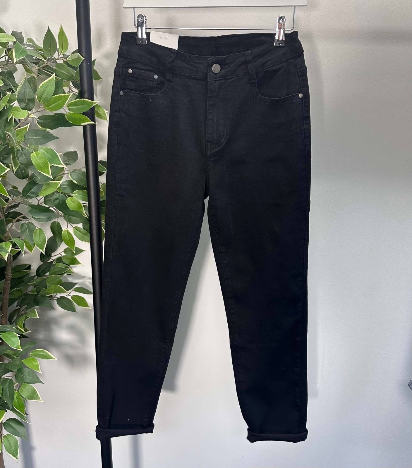 G - Smack Emily Mom Fit Jeans 8 - 22 Black - Susie's Boutique - | Women's Fashion Online
