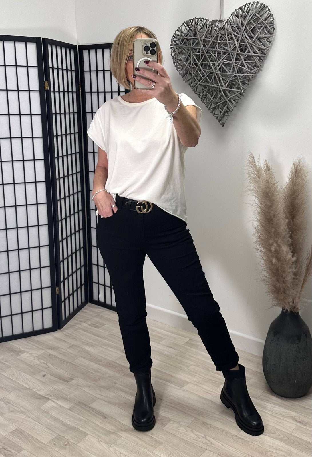 G - Smack Emily Mom Fit Jeans 8 - 22 Black - Susie's Boutique - | Women's Fashion Online