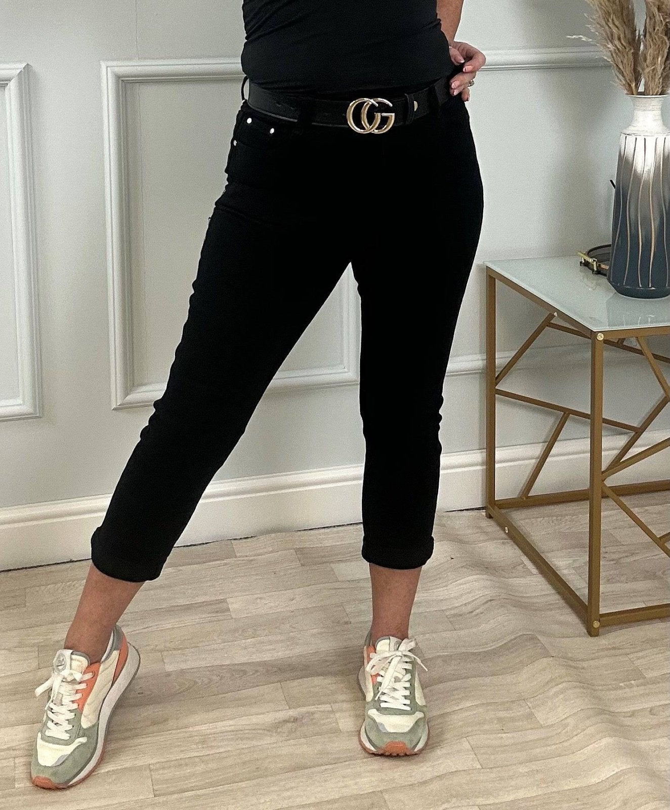 G - Smack Emily Mom Fit Jeans 8 - 22 Black - Susie's Boutique - | Women's Fashion Online