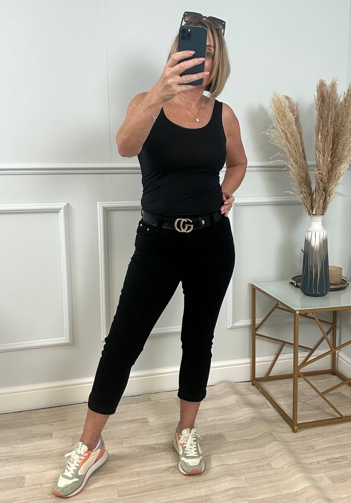 G - Smack Emily Mom Fit Jeans 8 - 22 Black - Susie's Boutique - | Women's Fashion Online