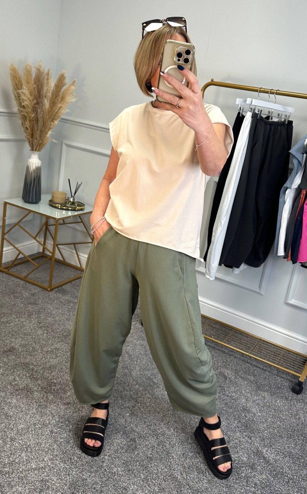 Georgia Cocoon Trousers / Joggers 8 - 20 - Susie's Boutique - | Women's Fashion Online
