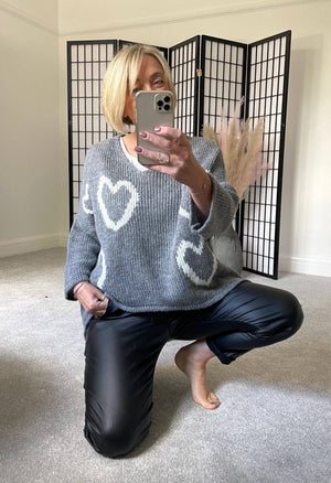 Harli Leather look Magic Trousers 8 - 14 & 14 - 18 - Susie's Boutique - | Women's Fashion Online