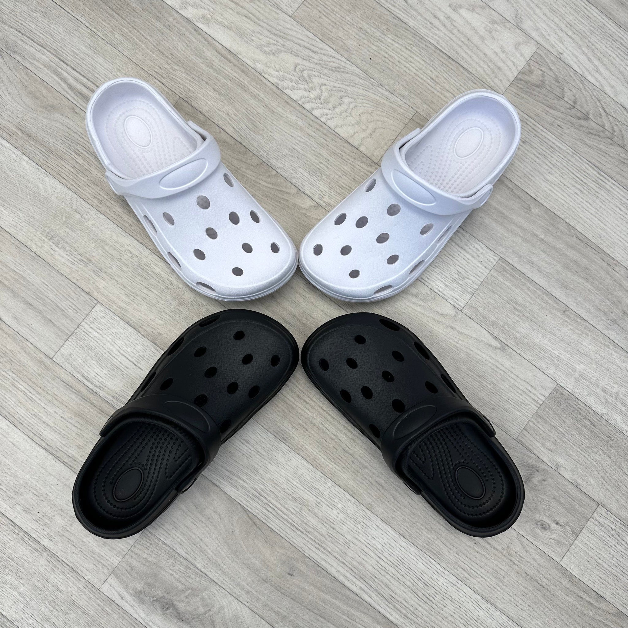 White crocs discount on sale