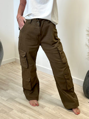Minerva Cargo Utility Pocket Trousers Pants 10-16 - Susie's Boutique