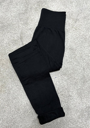 Ultra High Waist Fleece Lined Stretchy Leggings 10-18 - Susie's Boutique
