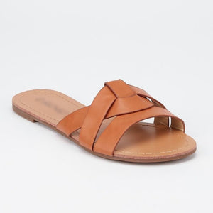 NO RETURNS ON SALE ITEMS Verna Wrap Over Sandal - Susie's Boutique