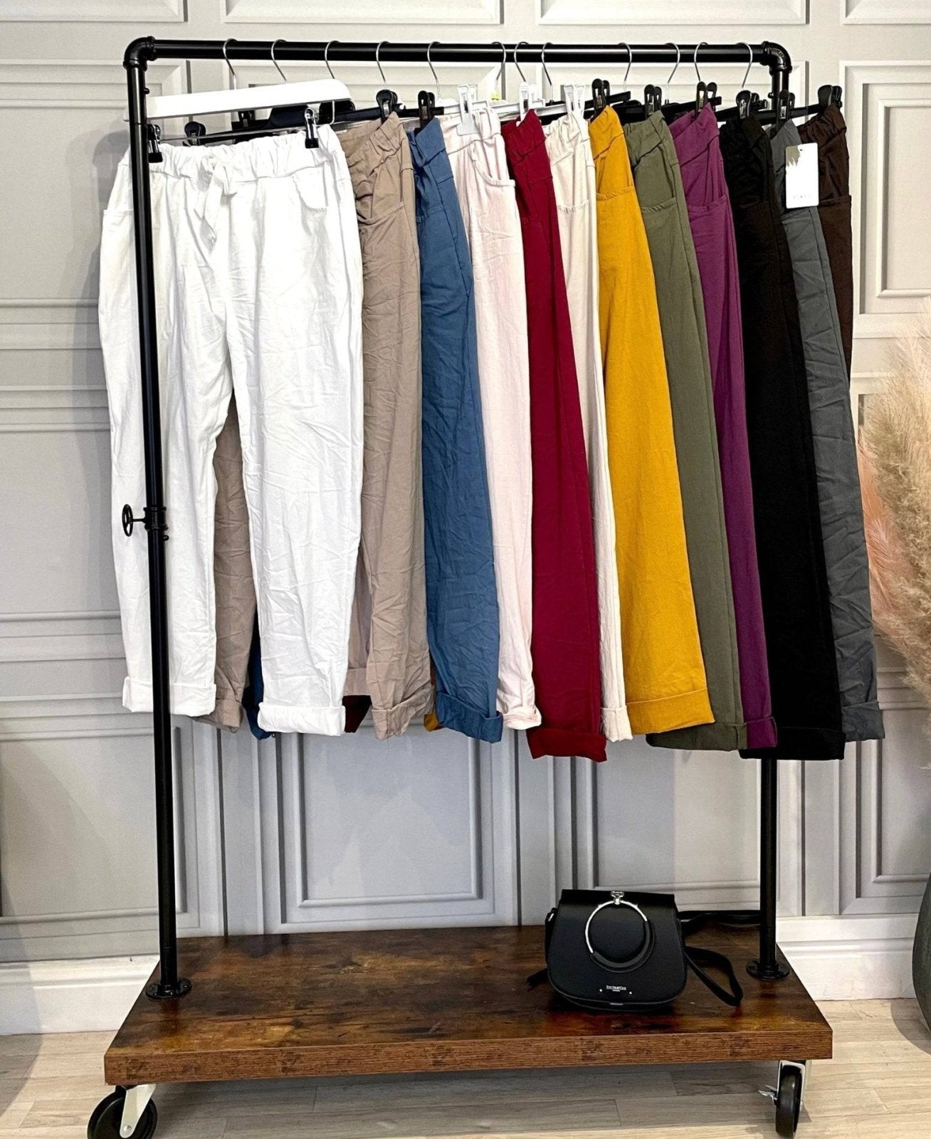 Julia Stretch Magic Trousers 8 - 22 Denim Blue - Susie's Boutique - | Women's Fashion Online