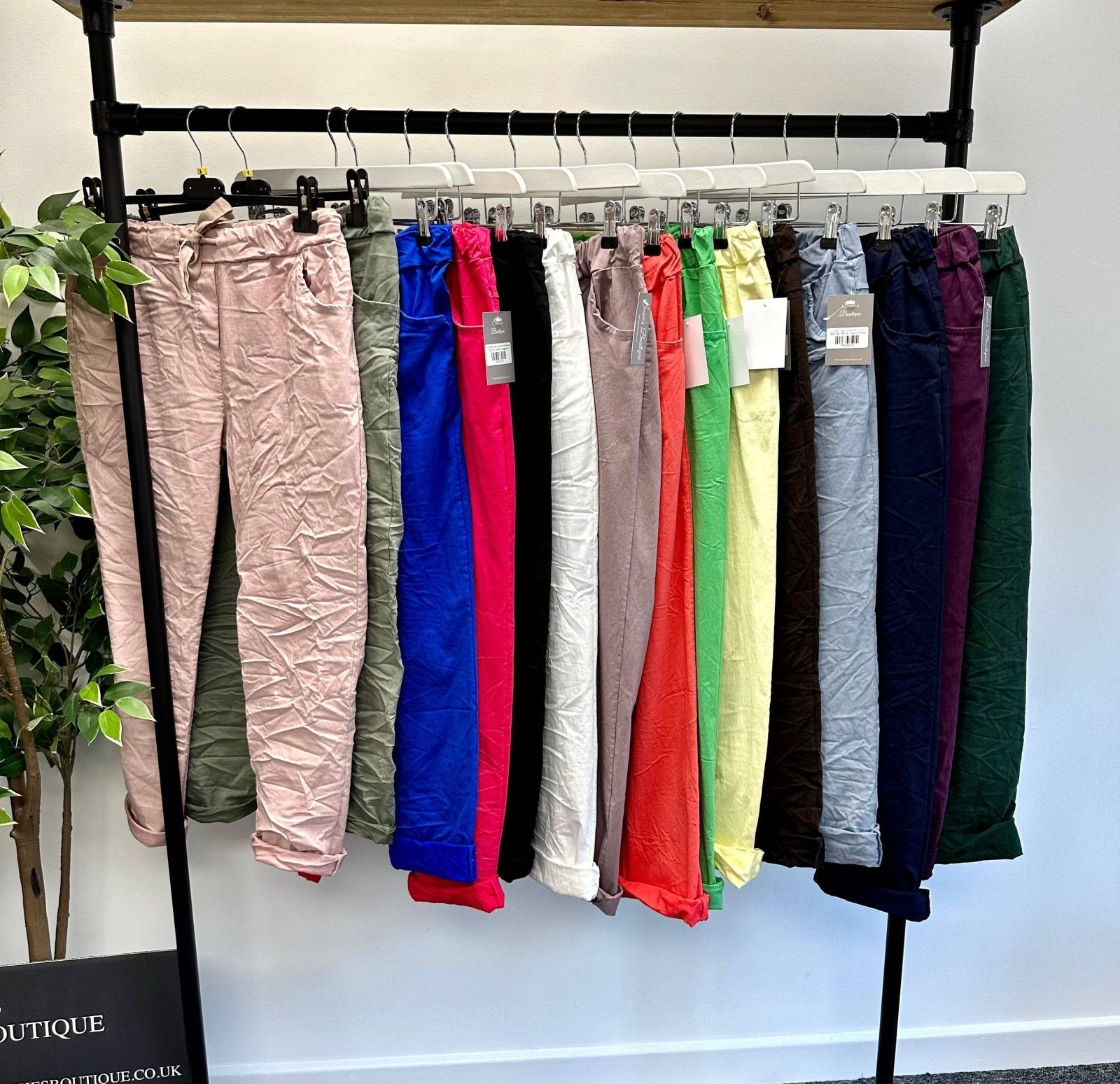 Julia Stretch Magic Trousers 8 - 22 Khaki - Susie's Boutique - | Women's Fashion Online