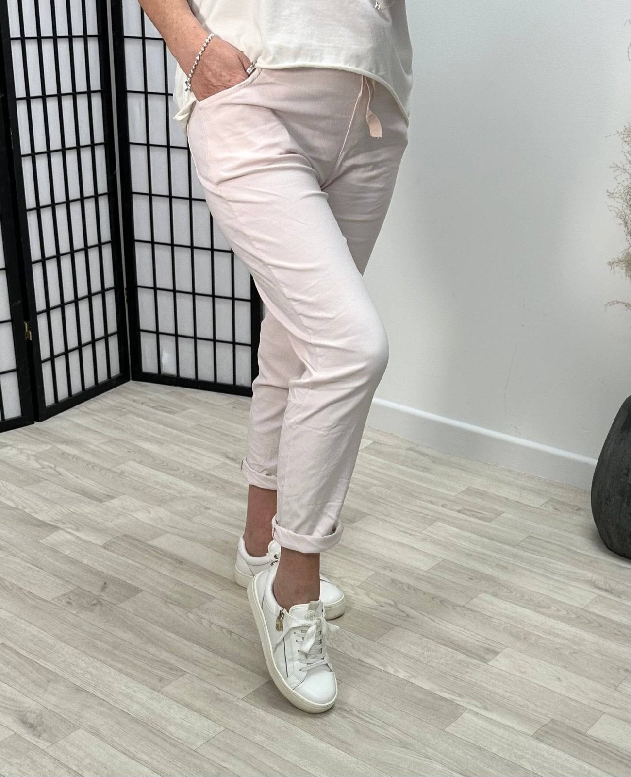 Julia Stretch Magic Trousers 8 - 22 pink - Susie's Boutique - | Women's Fashion Online