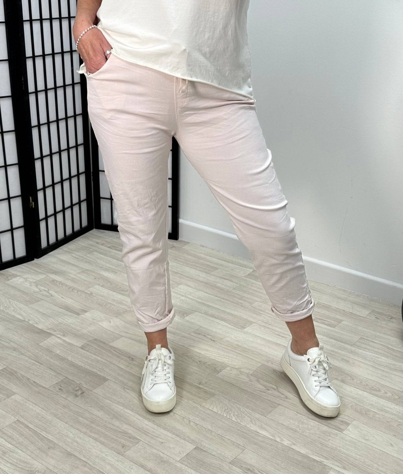 Julia Stretch Magic Trousers 8 - 22 pink - Susie's Boutique - | Women's Fashion Online