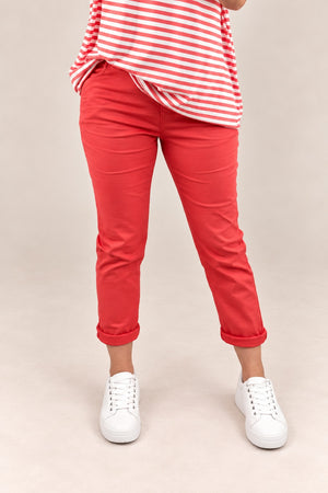 Julia Stretch Magic Trousers 8-22 Coral