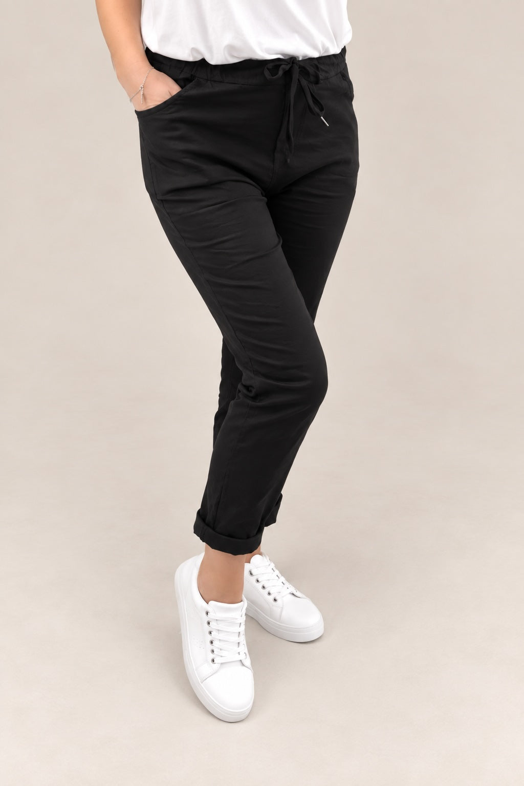 Julia Stretch Magic Trousers 8-22 Chocolate