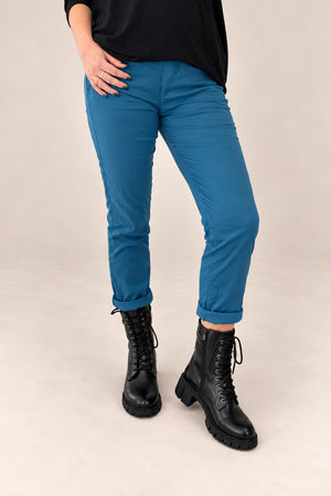 Julia Stretch Magic Trousers 8-22 Teal