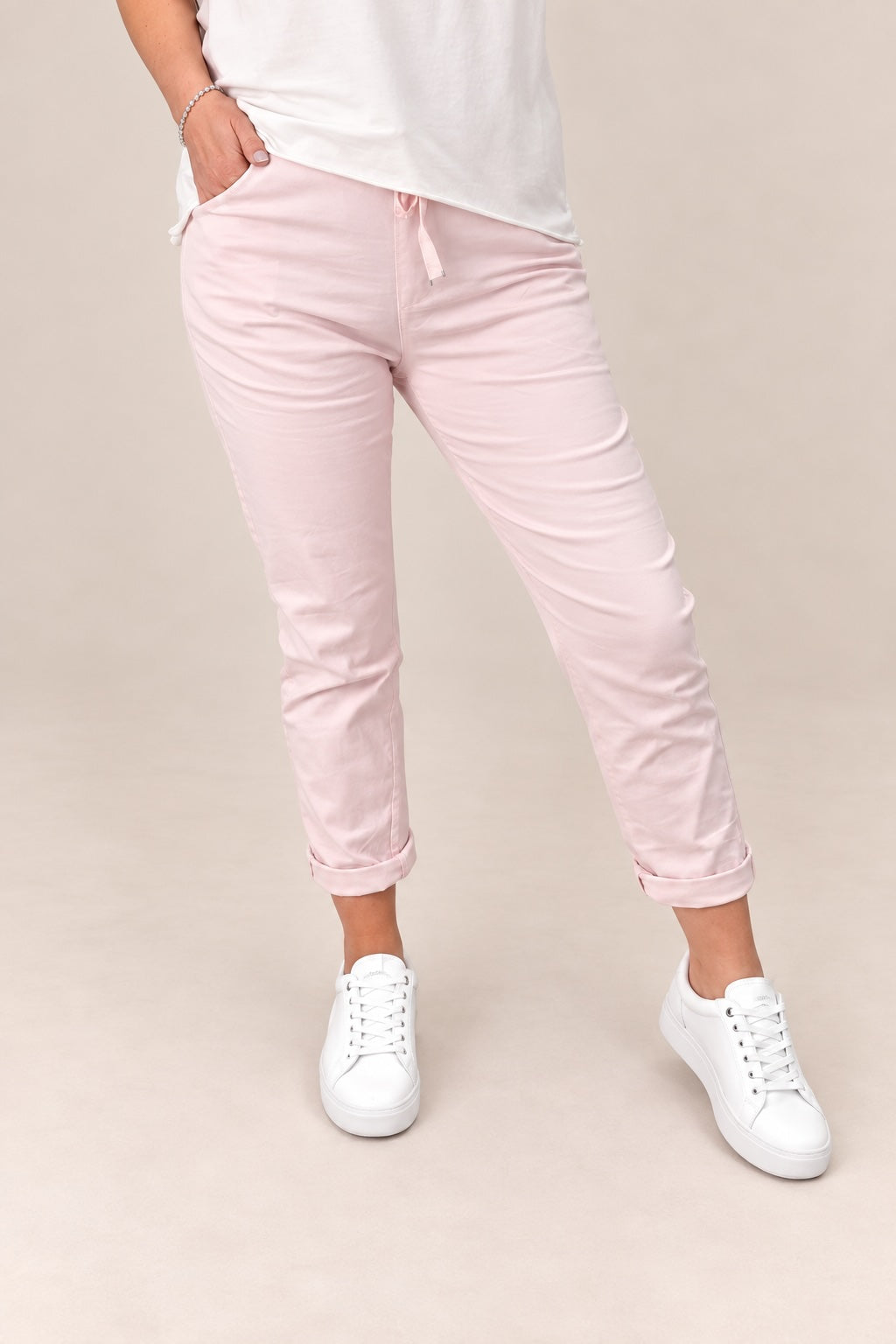 Julia Stretch Magic Trousers 8-22 pink