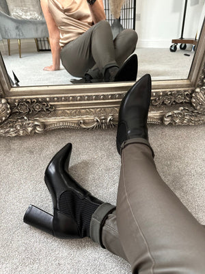 Kenzie Block Heel Boots - Susie's Boutique - | Women's Fashion Online