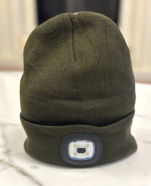 LED Lighted Beanie Hat ( 3 Colours)Dog Walking, Night Jogging etc - Susie's Boutique - | Women's Fashion Online