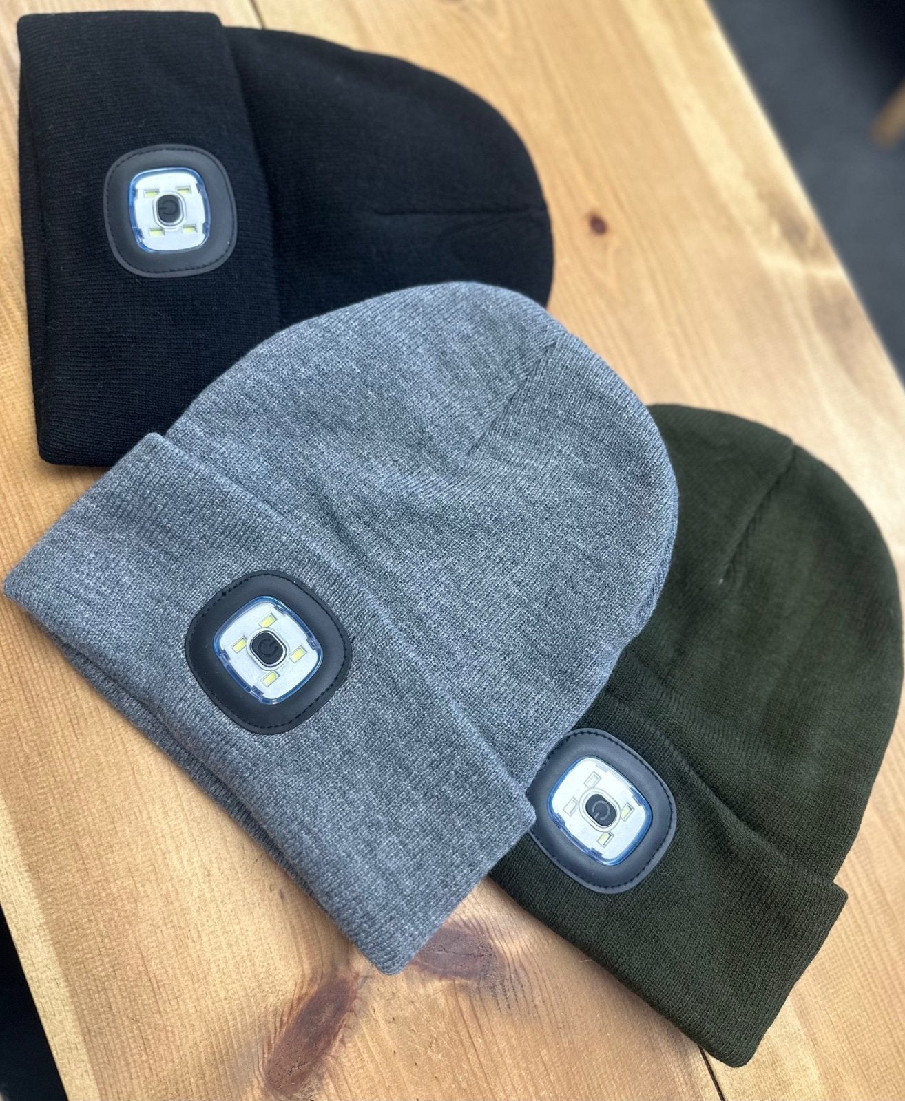 LED Lighted Beanie Hat ( 3 Colours)Dog Walking, Night Jogging etc - Susie's Boutique - | Women's Fashion Online