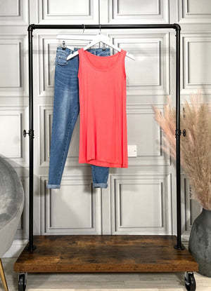 Longline Layering Stretch Vest 8 - 16 - Susie's Boutique - | Women's Fashion Online