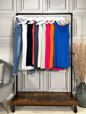 Longline Layering Stretch Vest 8 - 16 - Susie's Boutique - | Women's Fashion Online