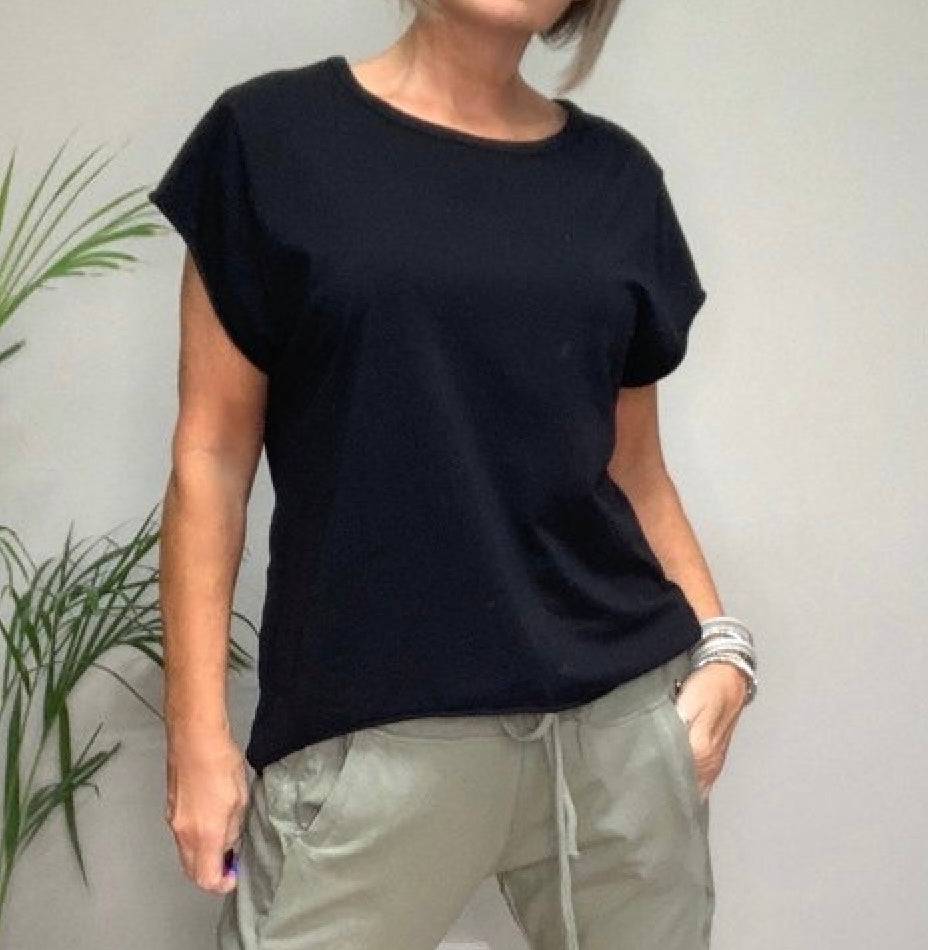 Lottie Dip Hem Essential T-Shirt 8 - 16 - Susie's Boutique - | Women's Fashion Online