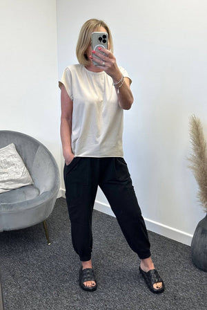 Lottie Dip Hem Essential T-Shirt 8 - 16 - Susie's Boutique - | Women's Fashion Online