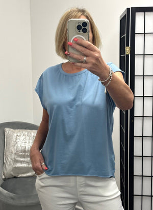 Lottie Dip Hem Essential T-Shirt 8 - 16 - Susie's Boutique - | Women's Fashion Online