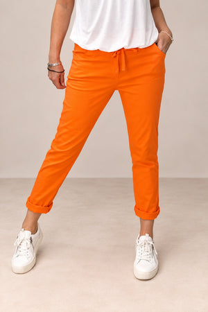 Julia Stretch Magic Trousers 8-22 Orange