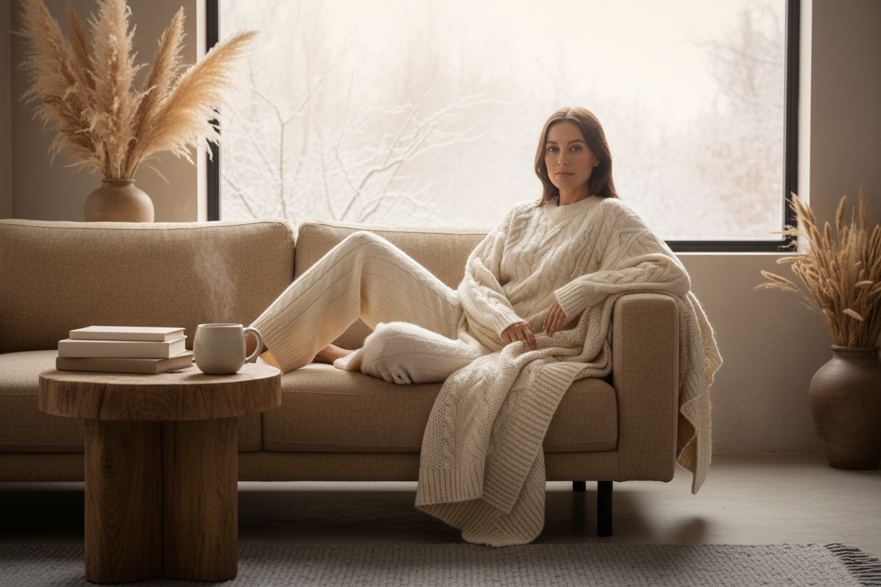 Premium winter fashion hero banner