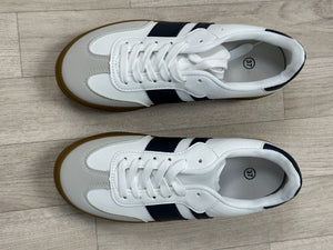 Retro Cadence Gummy Sole Platform Trainers - Susie's Boutique - | Women's Fashion Online