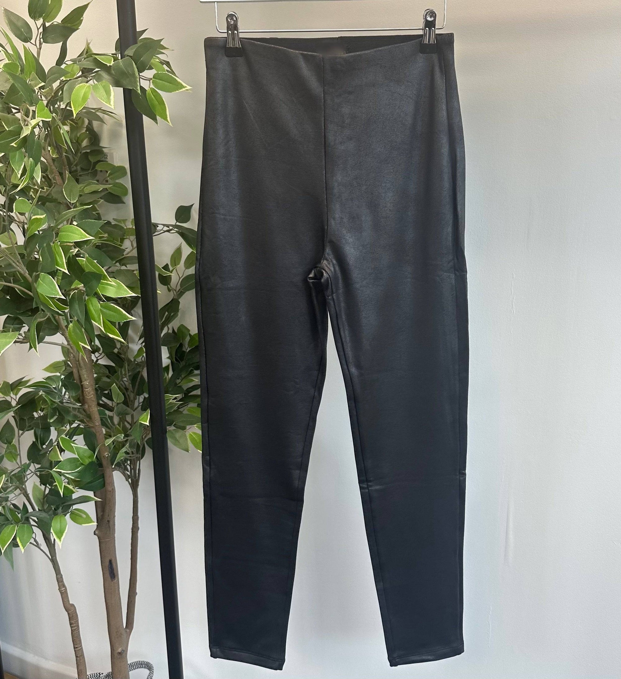 Penny High Waist Textured Pull Up Leggings 10-18 NO RETURNS ON SALE ITEMS - Susie's Boutique