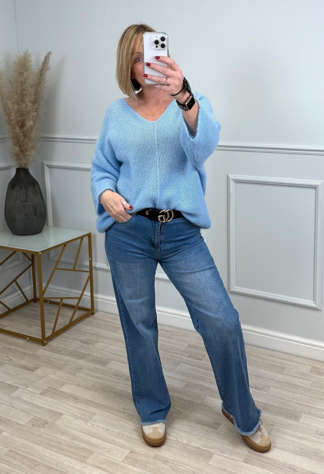 G - Smack Heidi Raw hem Straight Leg Jeans 10 - 20 - Susie's Boutique - | Women's Fashion Online