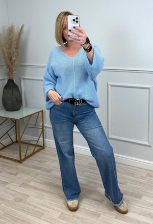 G - Smack Heidi Raw hem Straight Leg Jeans 10 - 20 - Susie's Boutique - | Women's Fashion Online