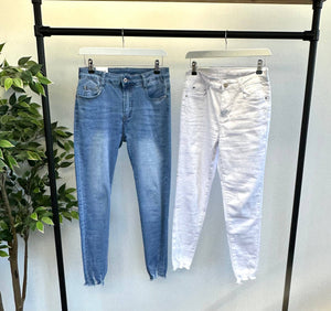G smack Bernie Ankle Grazer Stretch Jeans 10-20 - Susie's Boutique