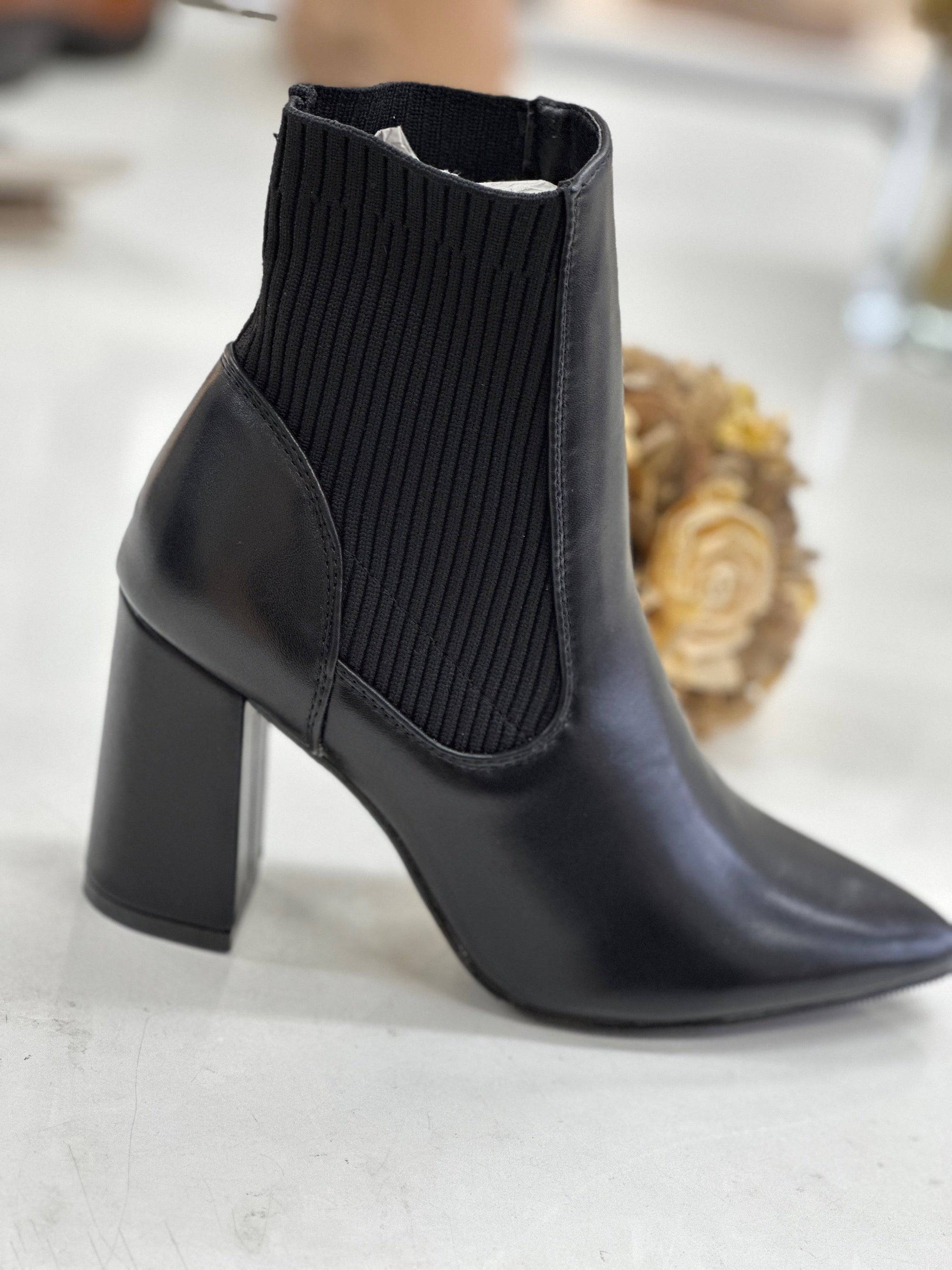 Kenzie Block Heel Boots NO RETURNS ON SALE ITEMS