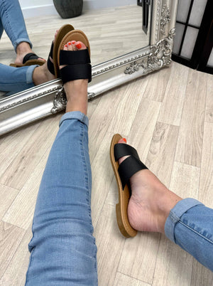 NO RETURNS ON SALE ITEMS Areena Double Strap Sandals