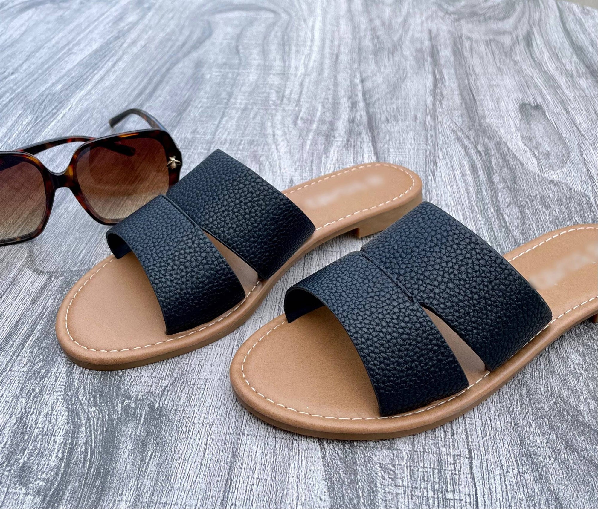NO RETURNS ON SALE ITEMS Areena Double Strap Sandals