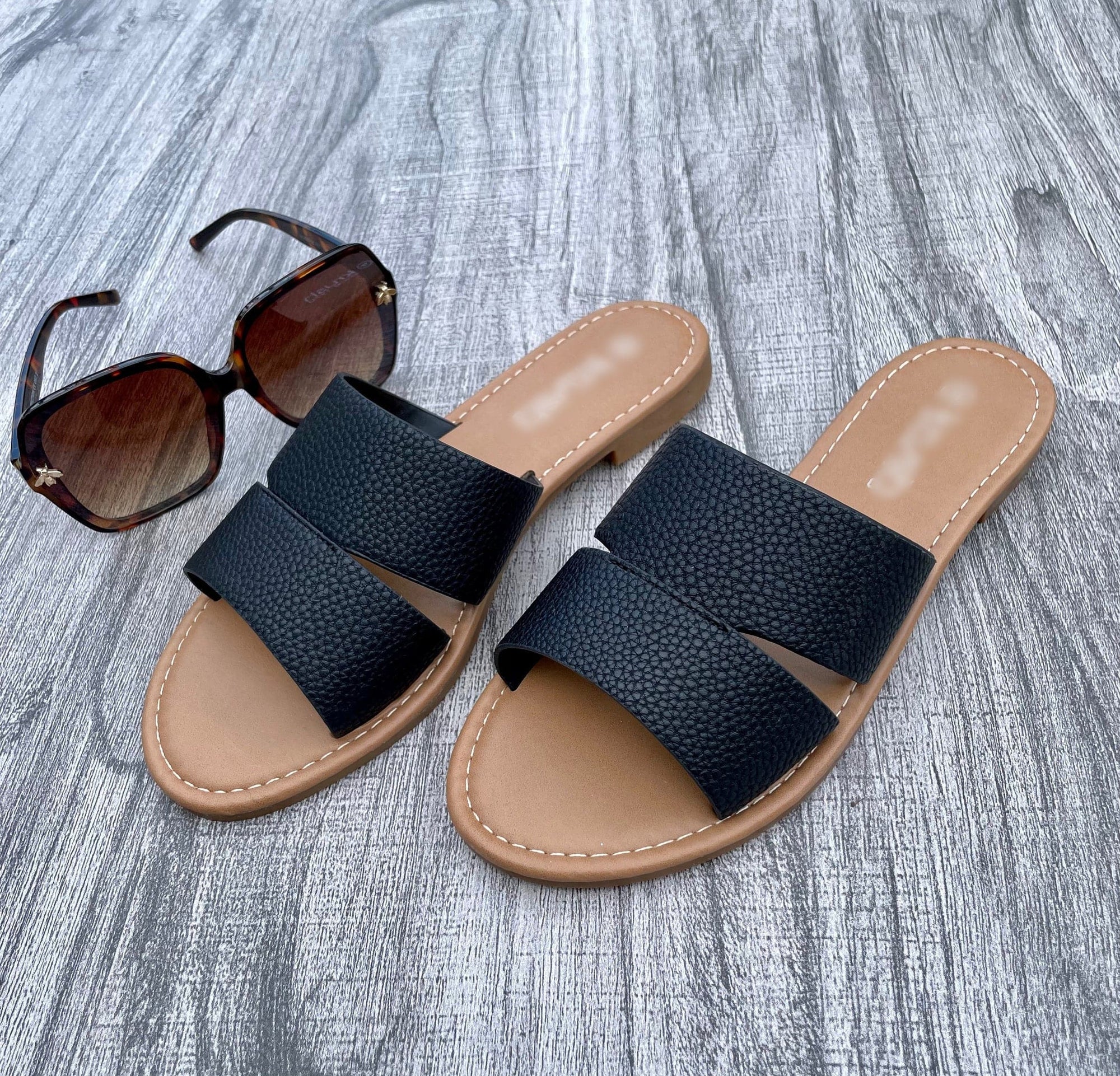 NO RETURNS ON SALE ITEMS Areena Double Strap Sandals