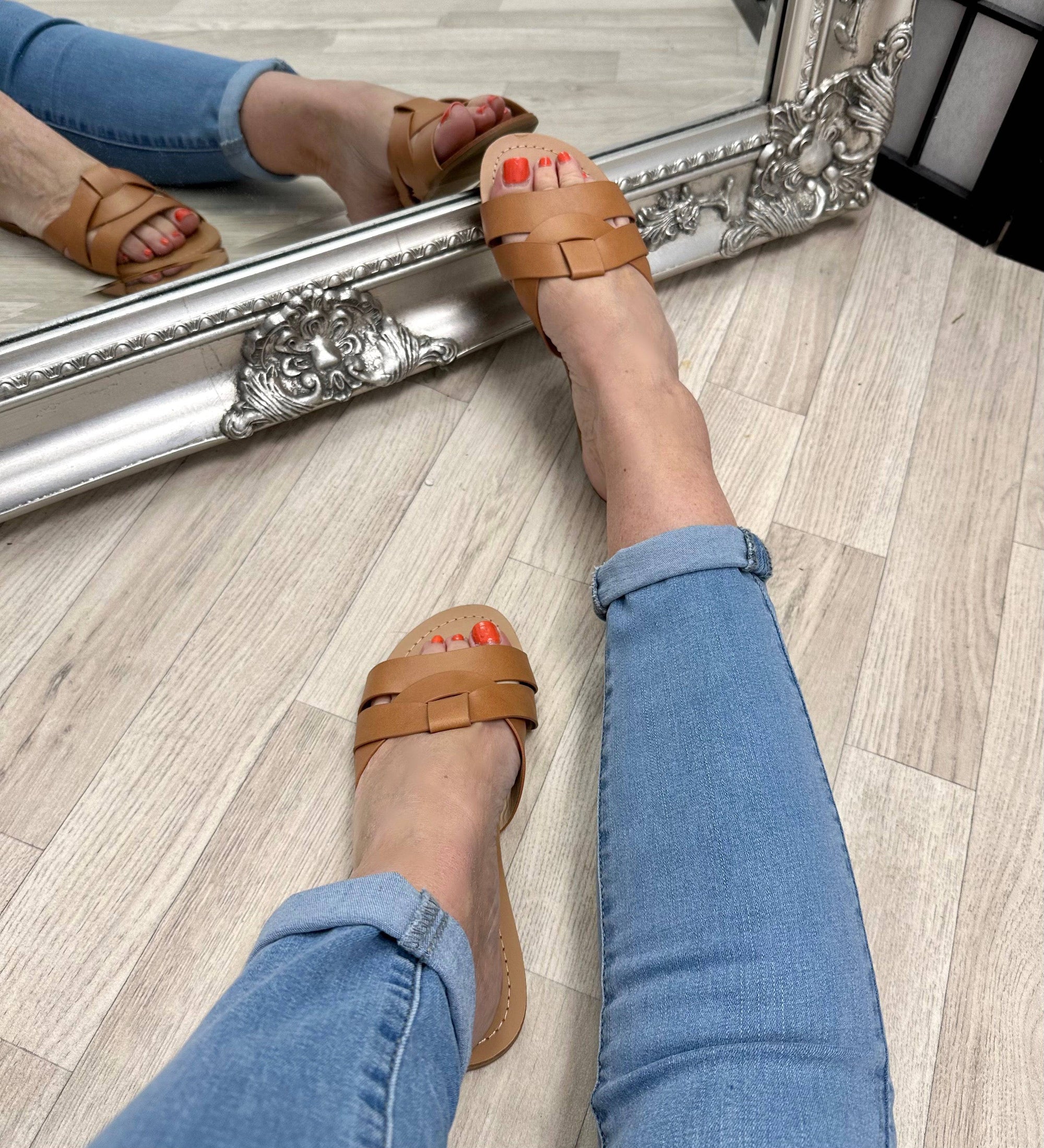 NO RETURNS ON SALE ITEMS Verna Wrap Over Sandals