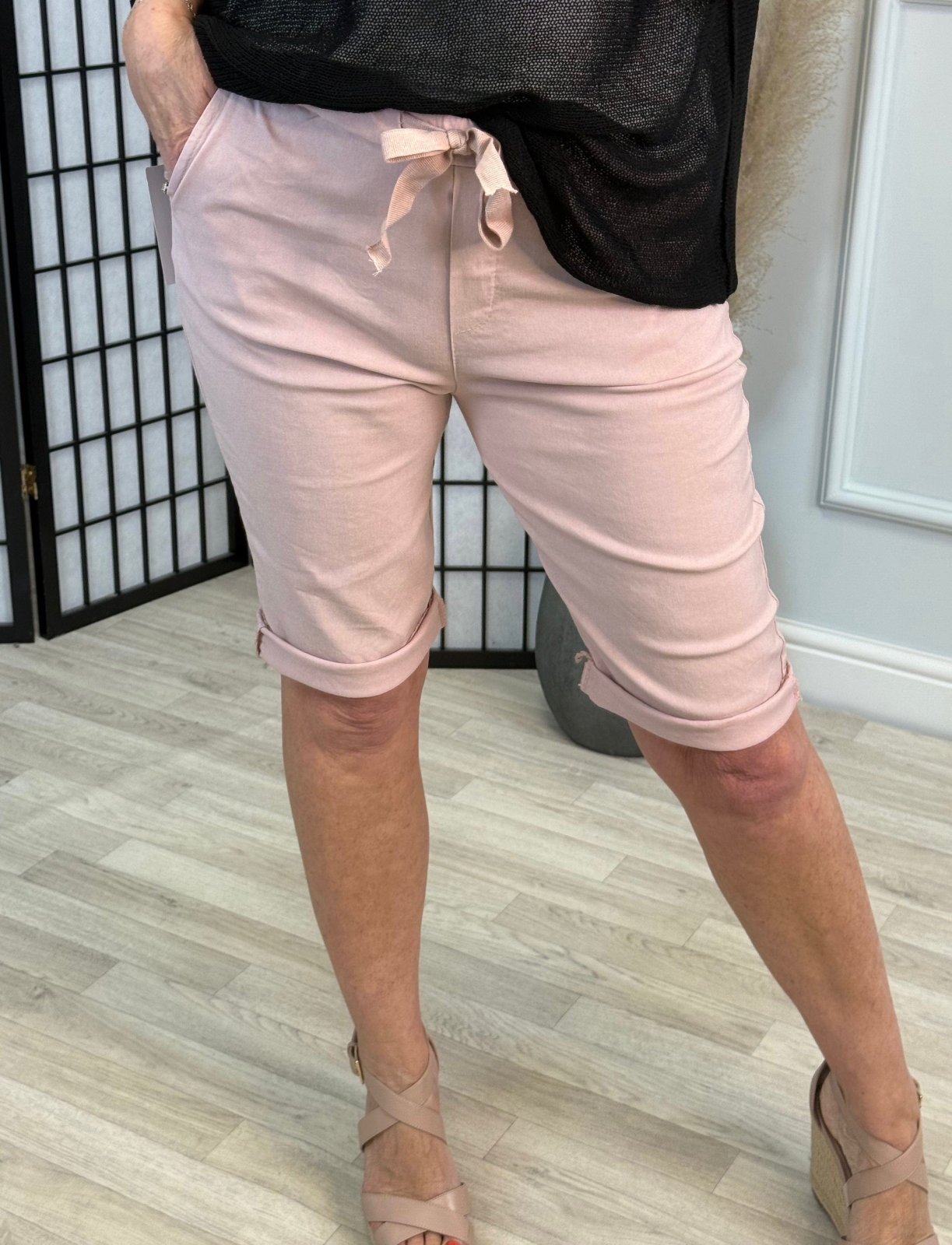 Milana Magic Shorts Bermuda 8 - 20 Blush pink - Susie's Boutique - | Women's Fashion Online
