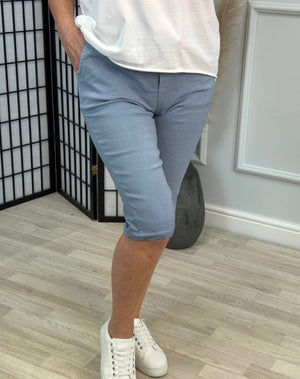 Milana Magic Shorts Bermuda 8 - 20 Denim Blue - Susie's Boutique - | Women's Fashion Online