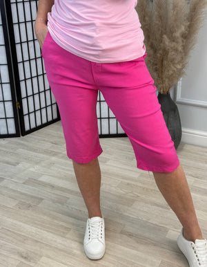 Milana Magic Shorts Bermuda 8 - 20 Fuchsia - Susie's Boutique - | Women's Fashion Online