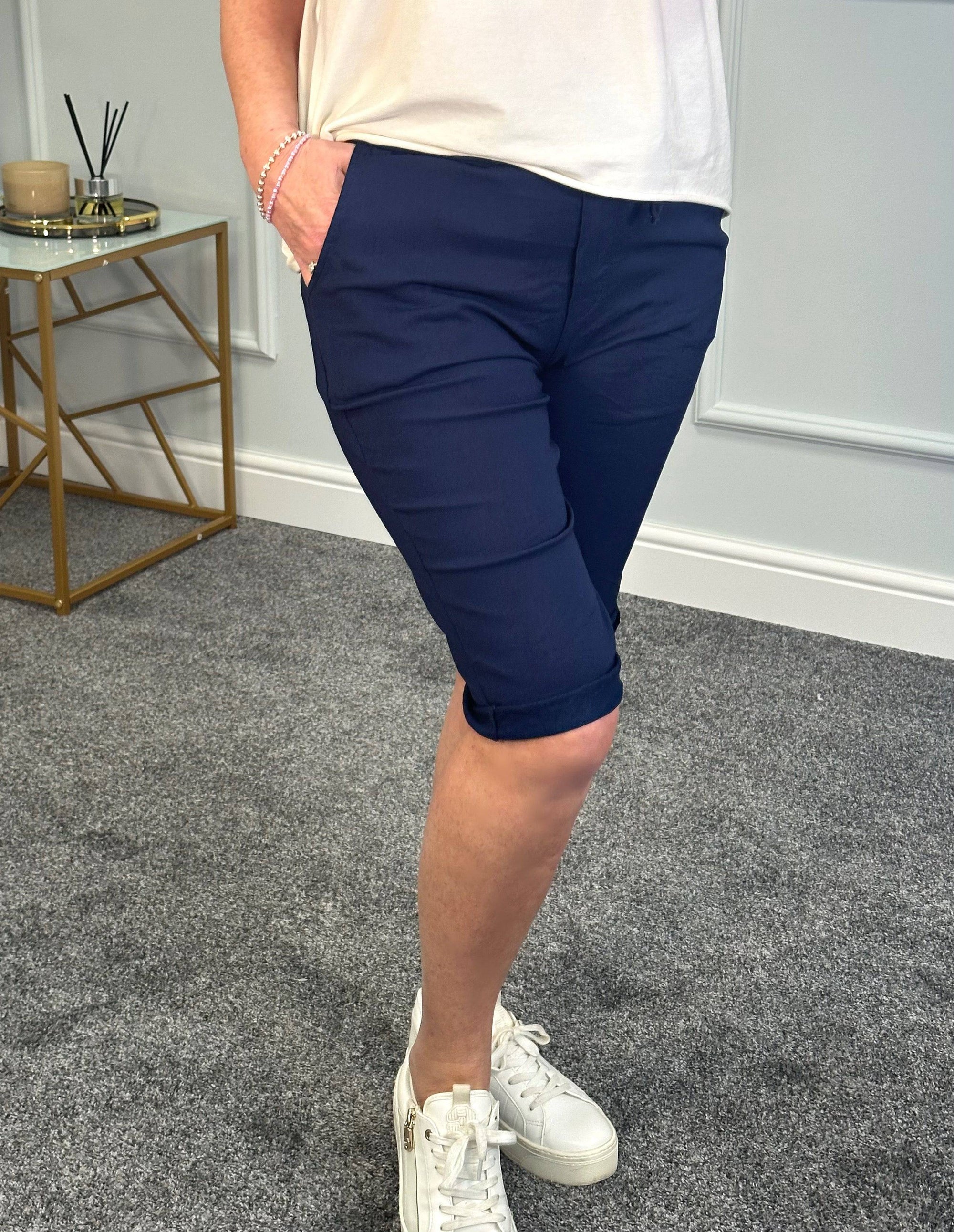 Milana Magic Shorts Bermuda 8-20 Navy