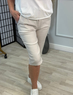 Milana Magic Shorts Bermuda 8 - 20 Sand - Susie's Boutique - | Women's Fashion Online